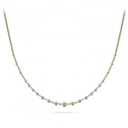 5.00ct Real Diamond 14k Yellow Gold Necklace Right For Every Occasion