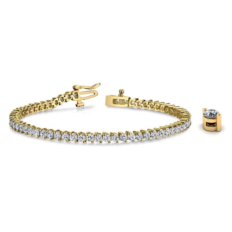 Real Diamond Bracelet (DTG00001) | Satva Gold